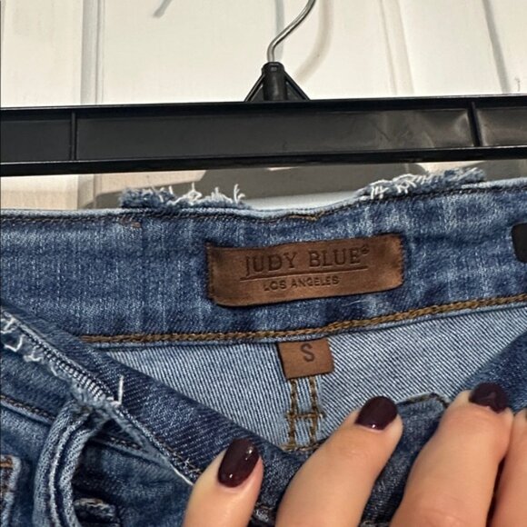 Judy Blue Flare Overall Jeans size small women’s - Picture 4 of 6